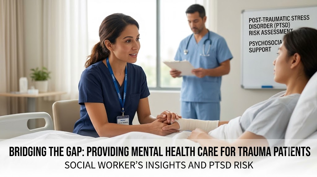 Bridging the Mental Health Care Gap for Trauma Patients at Risk of PTSD: Insights from Social Workers