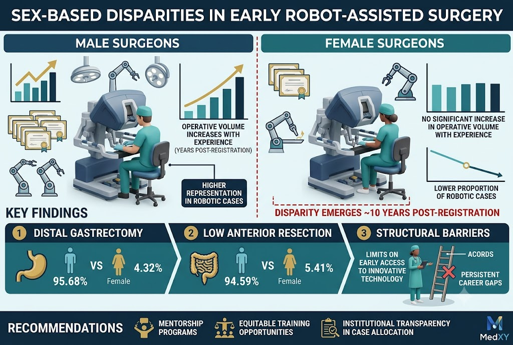 Sex-Based Disparities in Surgical Opportunities During Early Adoption of Robot-Assisted Surgery