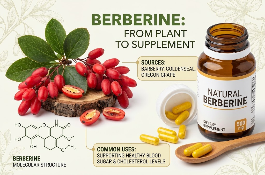 Berberine - Uses, benefit and Side Effects