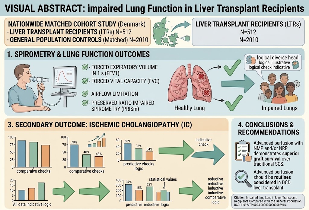 Impaired Pulmonary Function and Dyspnea in Liver Transplant Recipients: Insights from a Nationwide Matched Cohort Study