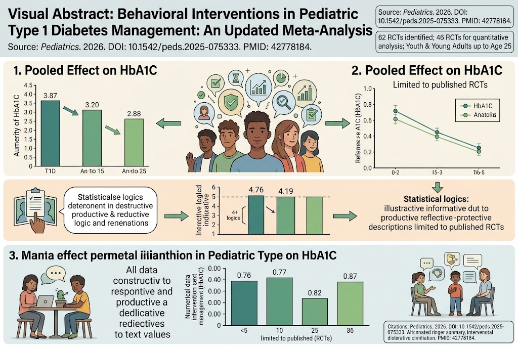 Behavioral Interventions in Pediatric Type 1 Diabetes: Optimizing Glycemic Control Through Family-Centered, Multicomponent Strategies