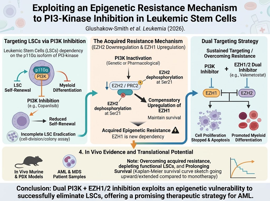 Targeting Leukemic Stem Cells in AML: Overcoming PI3K Inhibitor Resistance through Epigenetic Modulation