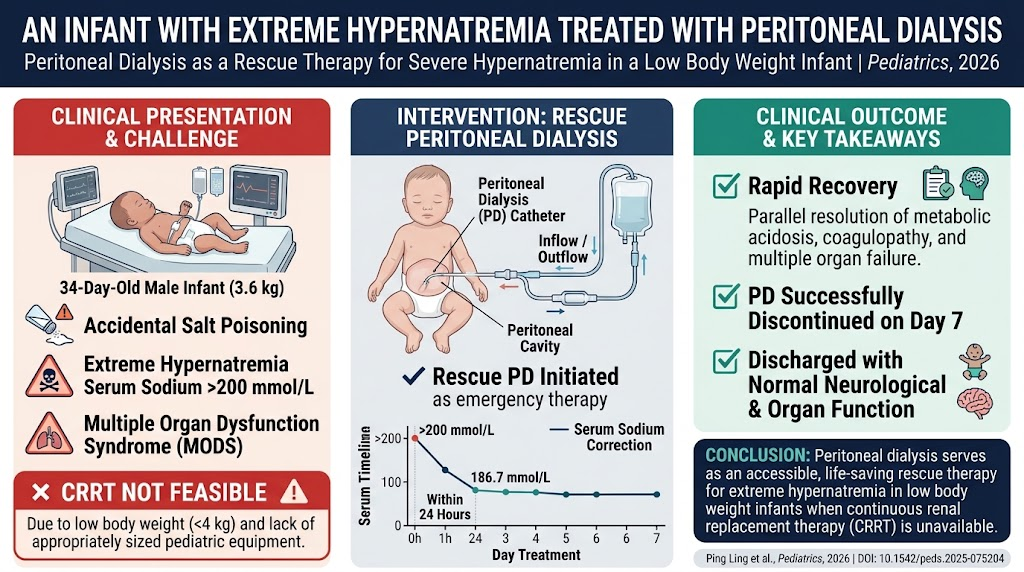 An Infant With Extreme Hypernatremia Treated With Peritoneal Dialysis
